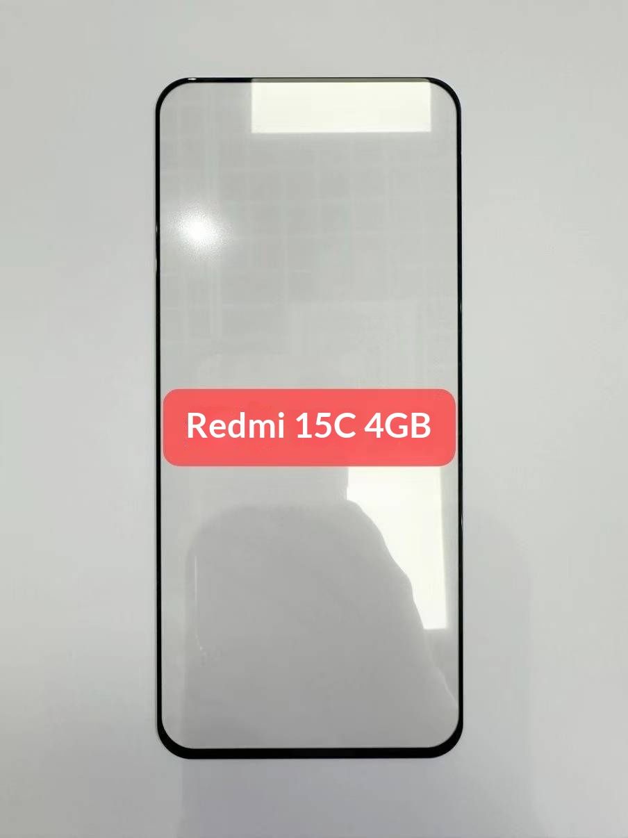 [2-pack] Suitable for Redmi 15C tempered film, Redmi 15TPRO full screen coverage, anti peeping glass, Xiaomi Hawkeye lens film