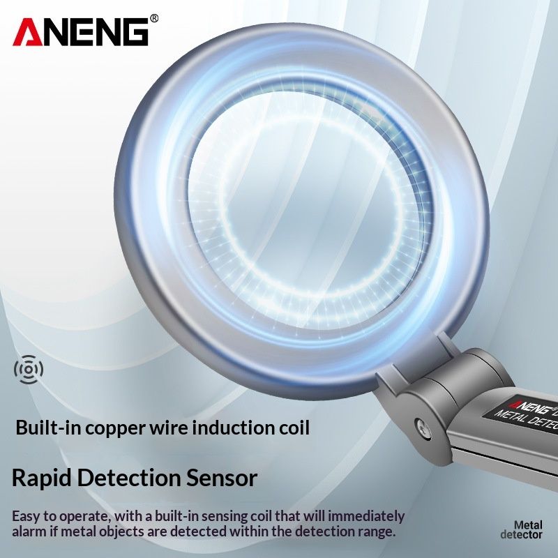 Handheld High Sensitivity Metal Detector Outdoor Gold Coin Treasure Detection Instrument