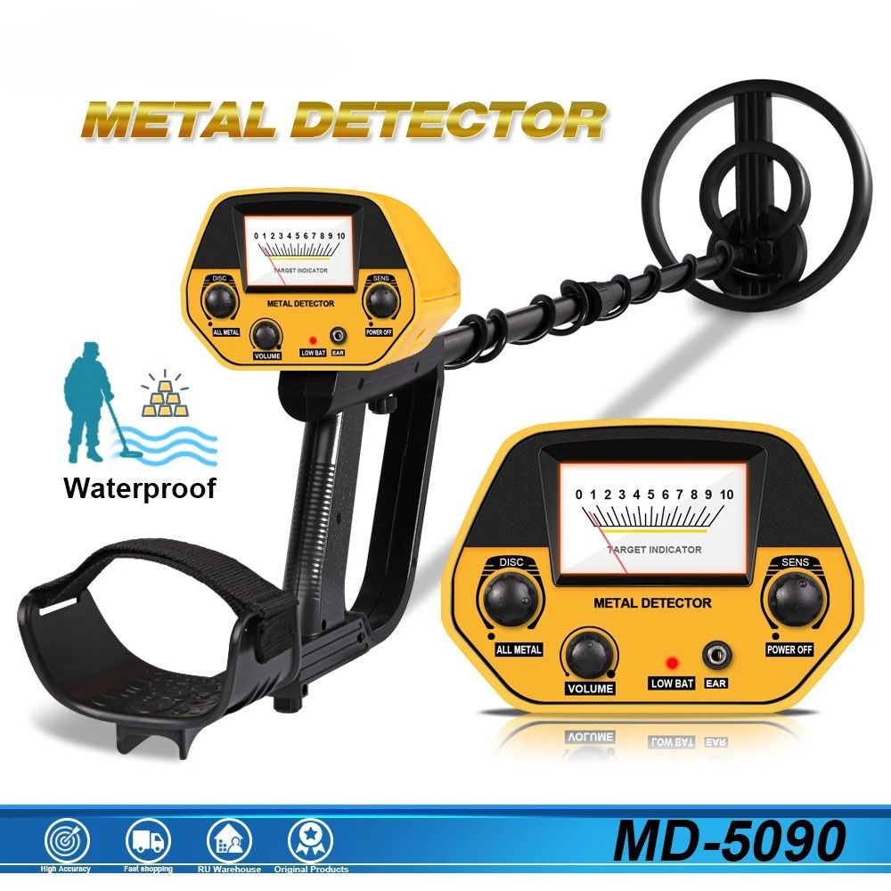 Waterproof Metal Detector Underground Gold Detector
