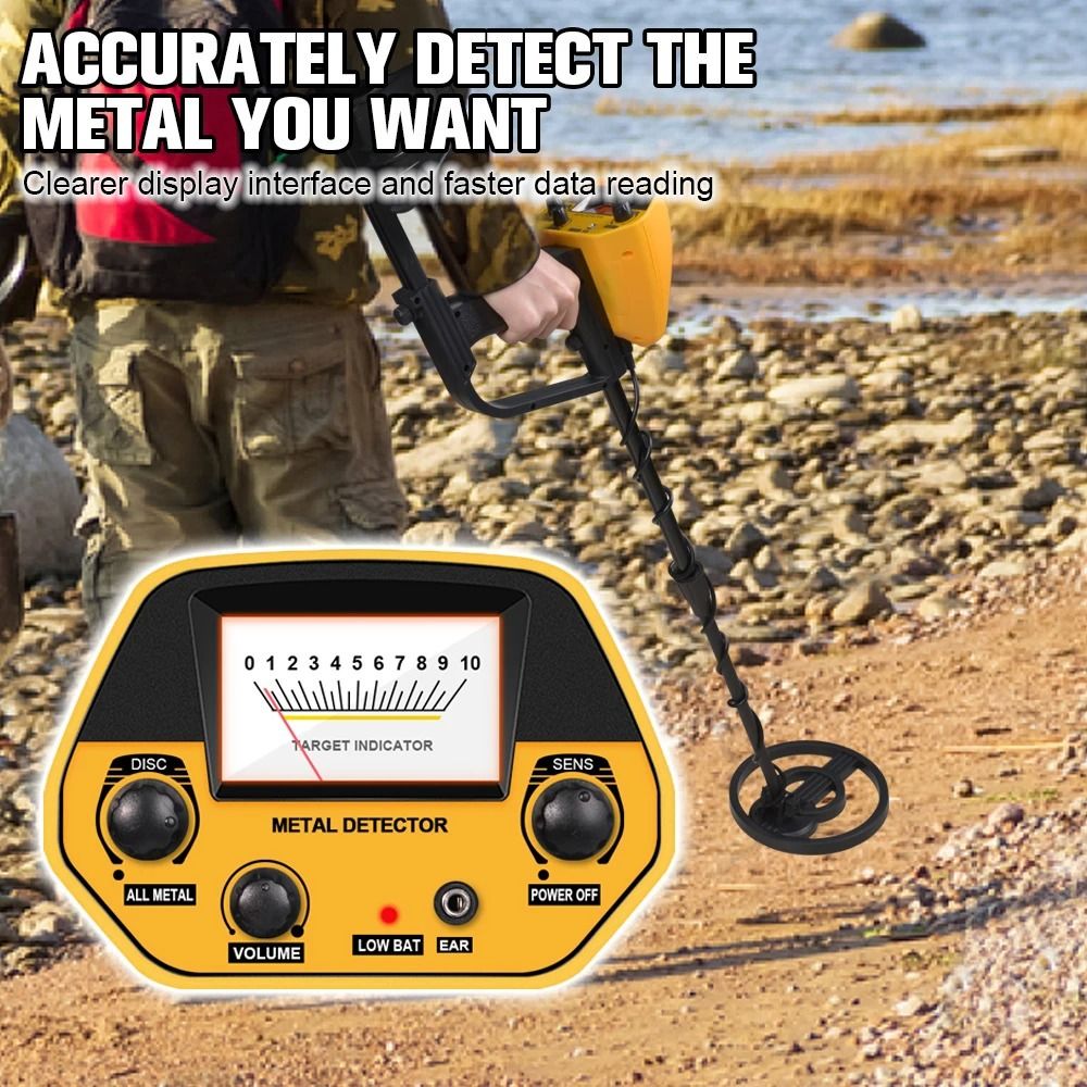 Waterproof Metal Detector Underground Gold Detector