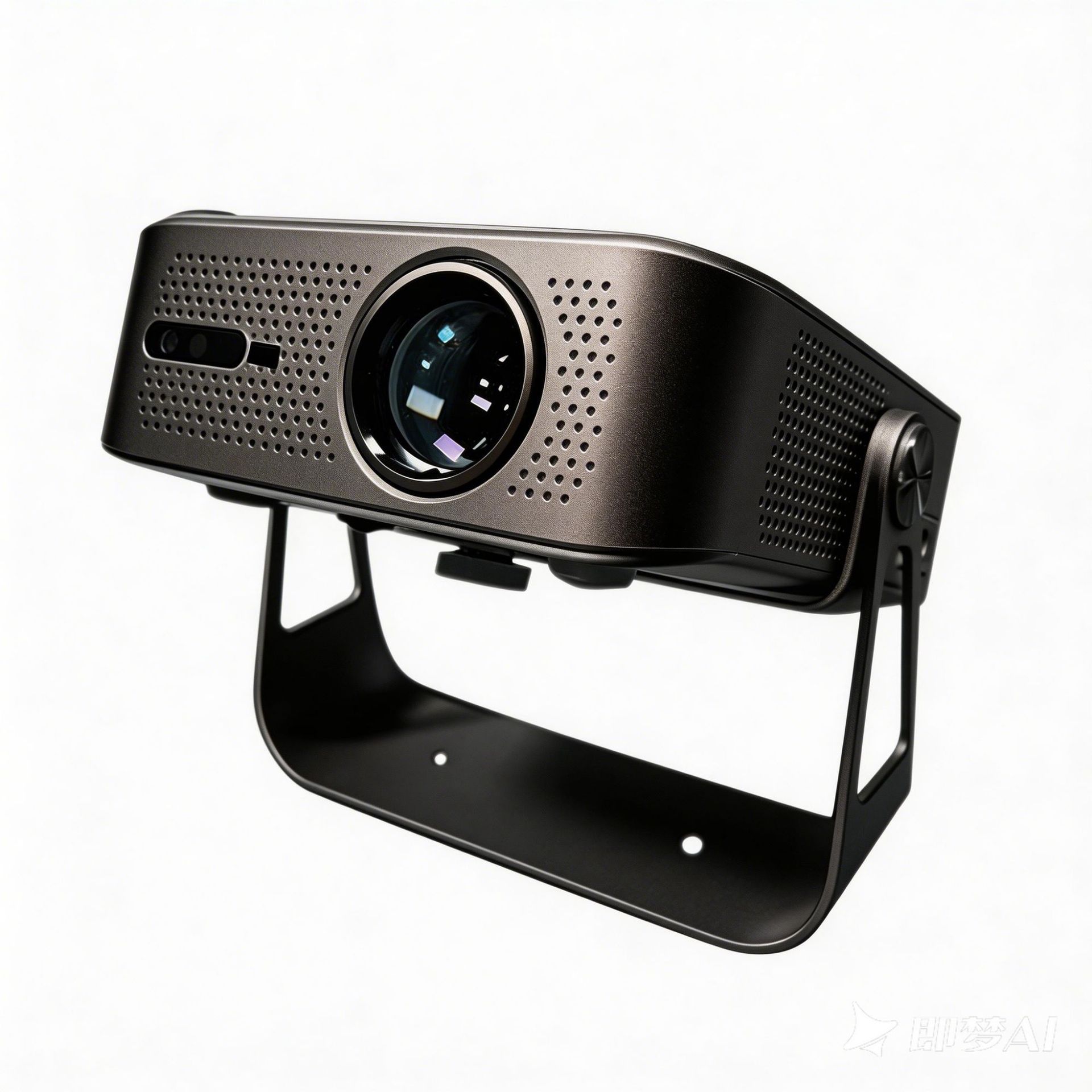 4K Ultra HD Smart Projector with WiFi 6 & Bluetooth 5.0, Auto Keystone Correction, Rotatable Stand for Home Theater, Office Meeting, School Teaching