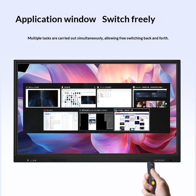 Plug-and-Play Digital Display Laser Presentation Clicker, PPT Remote Control with Page Up/Down, Laser Pointer, Window Switch, for Teaching, Meeting, Speech