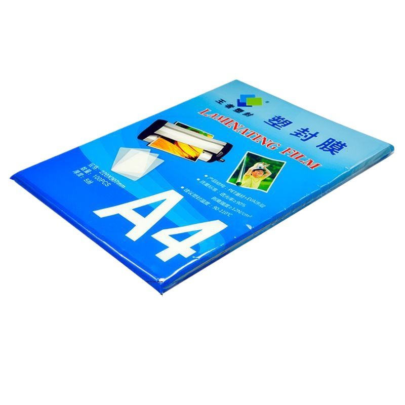 【100 sheets】Multi-size Photo Laminating Film (A4/A3/3"/5"/6"/8") , Transparent Waterproof Anti-scratch Thermal Lamination Film for Photos, Documents & Cards,