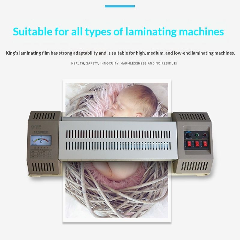 【100 sheets】Multi-size Photo Laminating Film (A4/A3/3"/5"/6"/8") , Transparent Waterproof Anti-scratch Thermal Lamination Film for Photos, Documents & Cards,