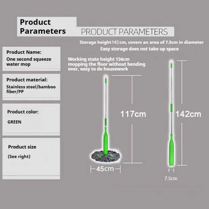 Modern Squeeze Mop