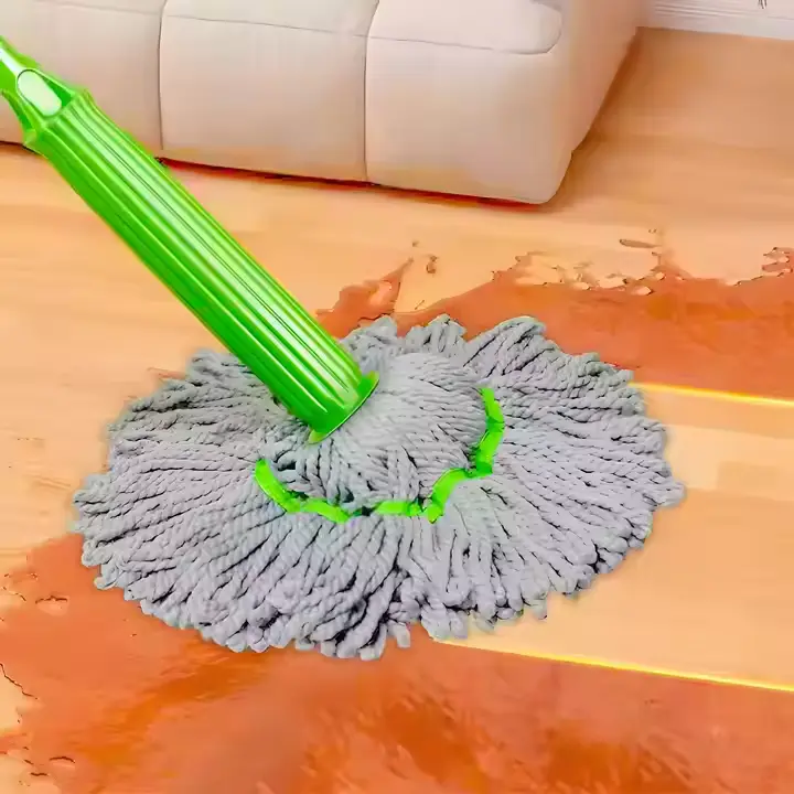 Retractable Microfiber Mop Floor Cleaning Squeeze Cleaning Twist Mop