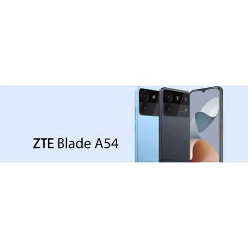 Brand New ZTE Blade A54 – 4GB RAM + 128GB ROM – 13MP Camera – 5000mAh – 6.6" HD+ Display – 4G LTE