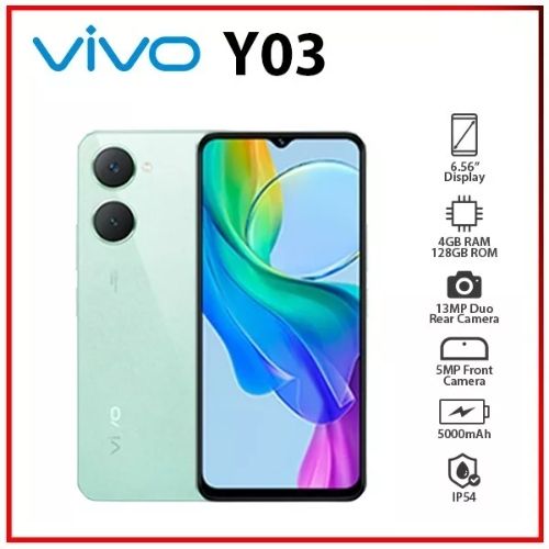 Best price for [Super Brand] Brand New Vivo Y03 – 4GB RAM + 128GB ROM ...