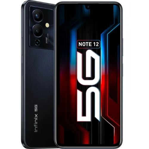 Refurbished Infinix Note 12 5G 4GB RAM + 64GB ROM 50MP+8MP Camera 5000mAh (Dual SIM) Android Smartphones/ Mobile Phones
