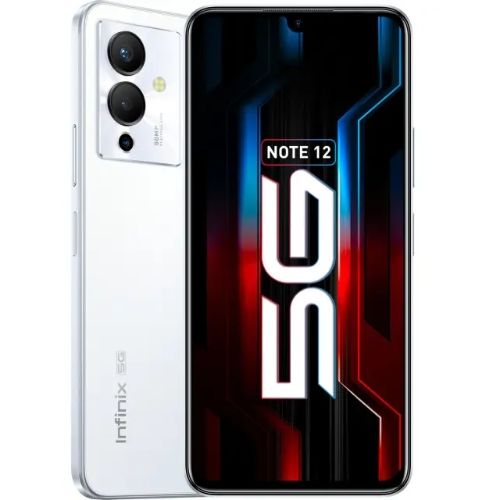 Refurbished Infinix Note 12 5G 4GB RAM + 64GB ROM 50MP+8MP Camera 5000mAh (Dual SIM) Android Smartphones/ Mobile Phones