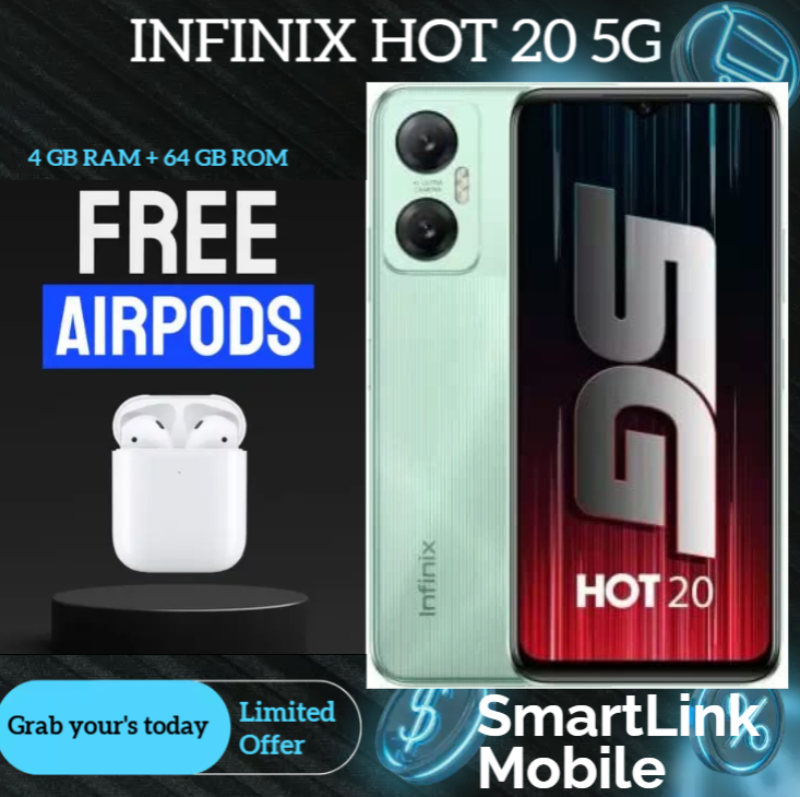 Refurbished Infinix Note 12 5G 4GB RAM + 64GB ROM 50MP+8MP Camera 5000mAh (Dual SIM) Android Smartphones/ Mobile Phones