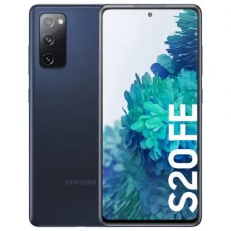 Refurbished Samsung Galaxy S20 FE 6GB RAM + 128GB ROM 12MP+32MP Camera 4500mAh (Dual SIM) Android Smartphones/ Mobile Phones