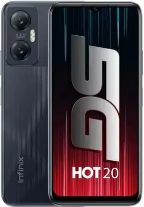 Refurbished Infinix Hot 20 5G 4GB RAM + 64GB ROM 50MP+8MP Camera 5000mAh 120Hz Display (Dual SIM) Android Smartphone