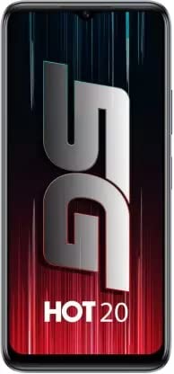 Refurbished Infinix Hot 20 5G 4GB RAM + 64GB ROM 50MP+8MP Camera 5000mAh 120Hz Display (Dual SIM) Android Smartphone