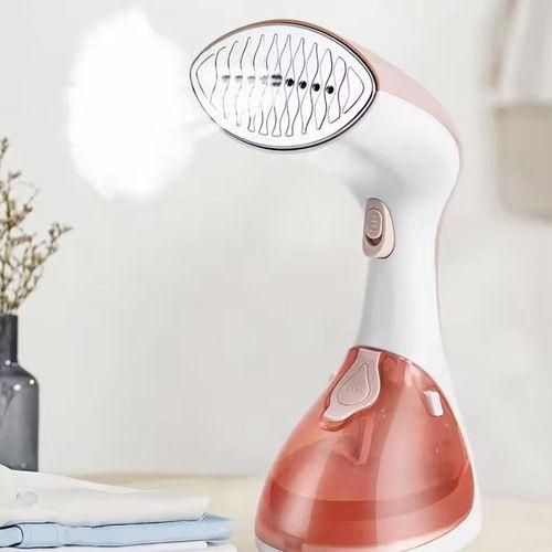 Portable Handheld Fabric and Garment Steamer, Iron Press, Wrinkle Remover. With Lint Remover & Fabric Brush. 300ml Water Tank Capacity. 1500W.