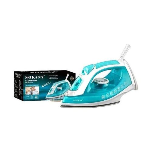 2000W Electric Steam Iron For Clothes. Fast Heating Iron With Ceramic Coating Soleplate, Adjustable Thermostat Dial & Spray Mist. Self-Cleaning Iron For Clothes At Home Or Office.