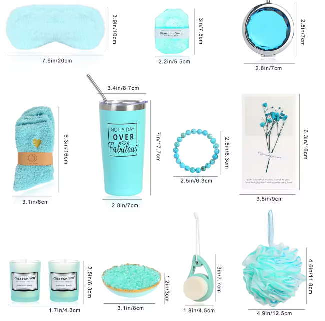 At Home Self Care Gifts for Women, Thinking of You Gift Care Package for Women - Mom, Wife, Partner, Friends, Sister. For Christmas, Valentine's, Mother's Day, Birthday, Just Because.