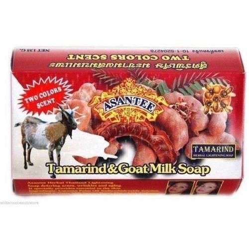 Original Asantee Tamarind & Goat Milk Herbal Soap 125g (Pack of 1) - Natural Skin Care Soap for Nourishing & Moisturizing, Ideal for All Skin Types/Asante soap