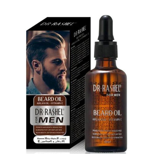 Dr. Rashel Beard Growth Oil With Argan Oil + Vitamin E For Men