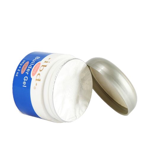 IBD Strong Builder Gel - CLEAR - UV Gel for tip overlays, sculpting pedicure nails polish art prep