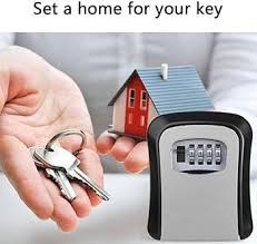 🔐✨ New Arrival! Top Quality Heavy-Duty Wall-Mounted Metallic Safe Key Storage Lock Box – Secure Code Access Organizer for BnBs, Vacation Rentals, Guesthouses, Offices, Shared Homes & Outdoor Use 🏠🔑