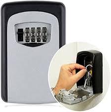 🔐✨ New Arrival! Top Quality Heavy-Duty Wall-Mounted Metallic Safe Key Storage Lock Box – Secure Code Access Organizer for BnBs, Vacation Rentals, Guesthouses, Offices, Shared Homes & Outdoor Use 🏠🔑