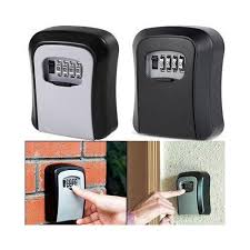 🔐✨ New Arrival! Top Quality Heavy-Duty Wall-Mounted Metallic Safe Key Storage Lock Box – Secure Code Access Organizer for BnBs, Vacation Rentals, Guesthouses, Offices, Shared Homes & Outdoor Use 🏠🔑