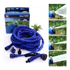 🔅30M _ 100M Expandable 3 Times Magic Expandable Garden Hose Flexible Stretch Water Pipe with Water Spray Nozzle Good for Plants, Cars Cleaning, Pets Shower Lawn Car Home Cleaning, MULTICOLOR🔅
