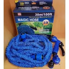 🔅30M _ 100M Expandable 3 Times Magic Expandable Garden Hose Flexible Stretch Water Pipe with Water Spray Nozzle Good for Plants, Cars Cleaning, Pets Shower Lawn Car Home Cleaning, MULTICOLOR🔅