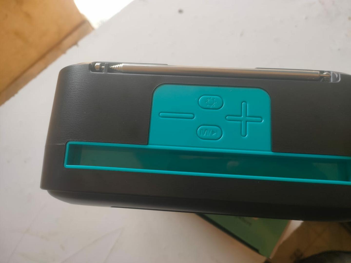 Caston  ST -A123 portable bluetooth speaker with a solar panel for charging