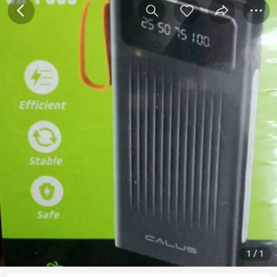 CALUS Fast Charging 10000mAh Power Charging Bank Black,Suitable for charge most of digital devices, such as smartphones, tablets and other USB-powered devices