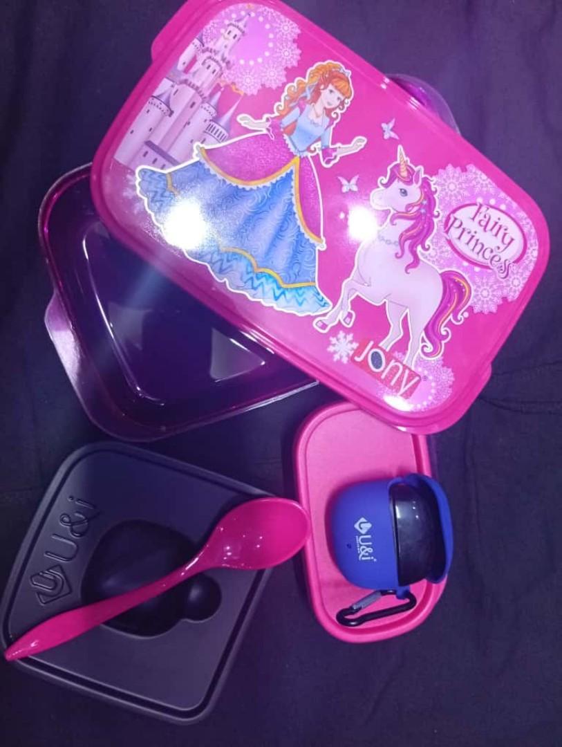 U and I lunch TWS Earbuds with durable lunch box ,TWS pods ,charge cable and extra pod case