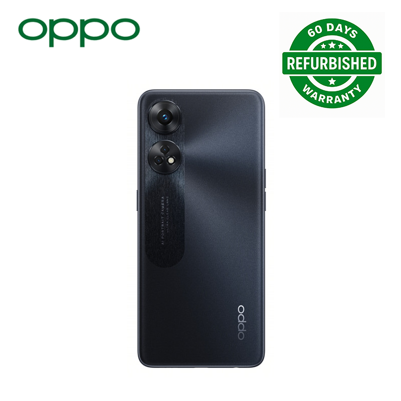 Refurbished OPPO Reno8 T 256GB+8GB 100MP Camera 90Hz 6.43'' Fiberglass-Leather Design 5000mAh 33W SuperVOOC Android 13 Smart Phones