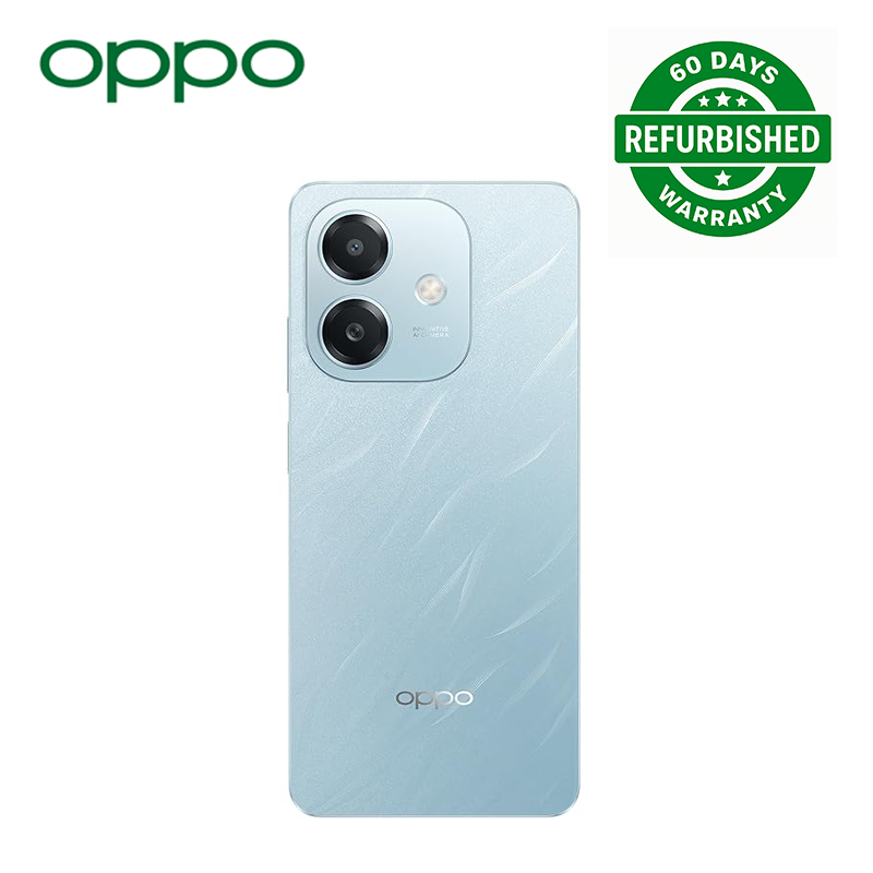 Refurbished OPPO A3x 4GB RAM+ 64GB ROM 6.67" 90Hz 8MP Dimensity 6300 Android 14 45W 5100mAh Type-C Charge Smart Phones Side Fingerprint and Facial Recognition Unlock