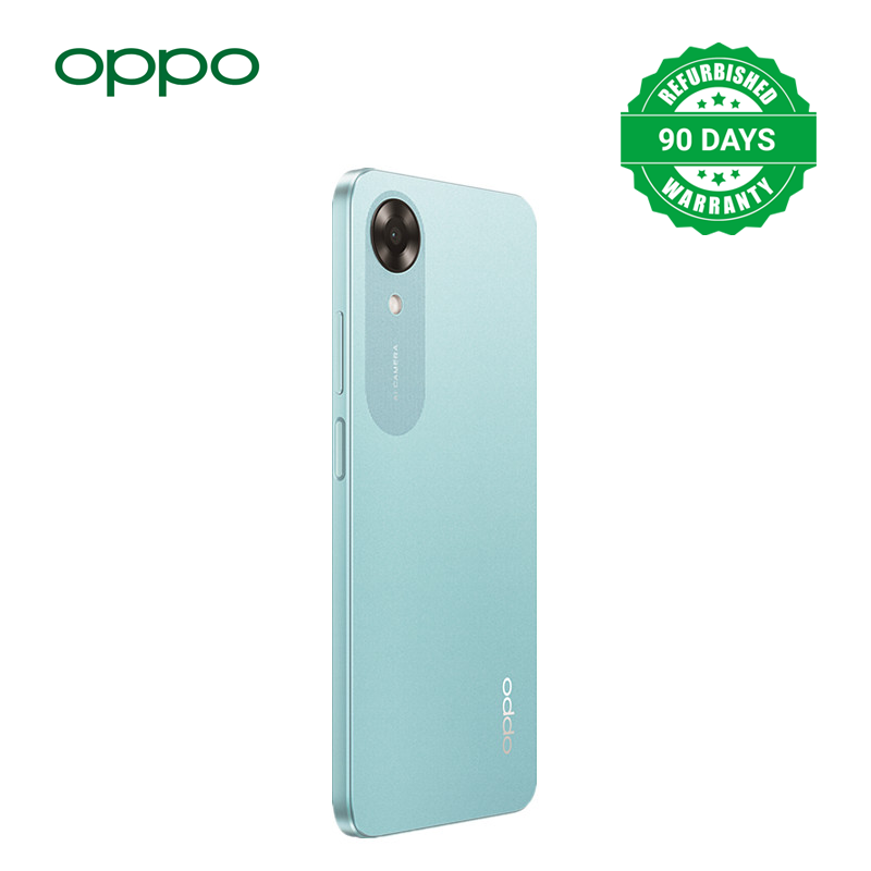 Refurbished OPPO A17K 6.56" 64GB+ 3GB RAM Side Fingerprint Unlock IPX4 Waterproof 5000mAh Android 12 4G-Dual SIM Smart Phones(Device Only, No Original Accessories!)