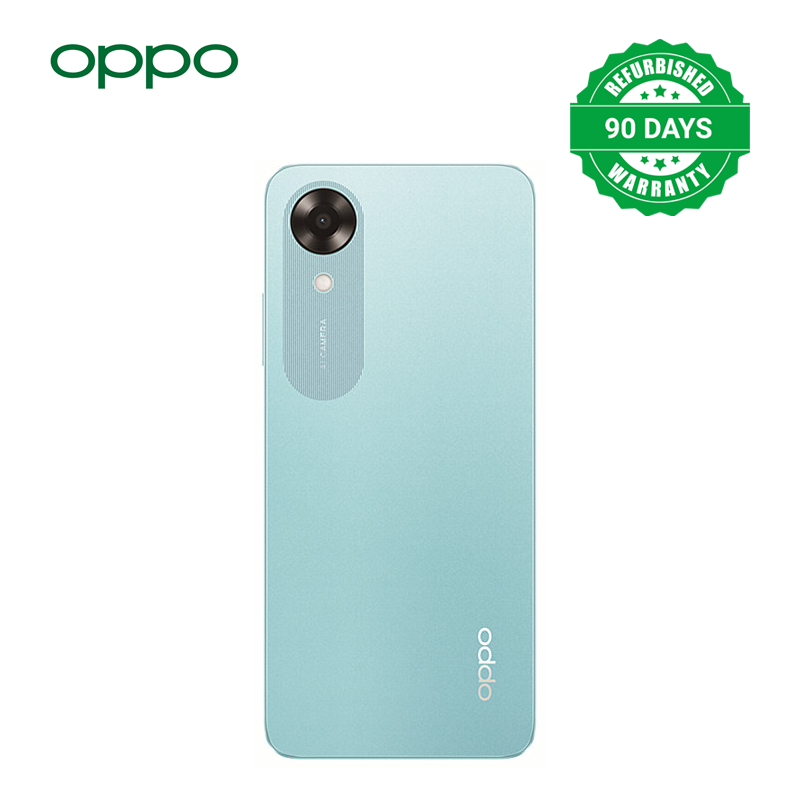 Refurbished OPPO A17K 6.56" 64GB+ 3GB RAM Side Fingerprint Unlock IPX4 Waterproof 5000mAh Android 12 4G-Dual SIM Smart Phones(Device Only, No Original Accessories!)