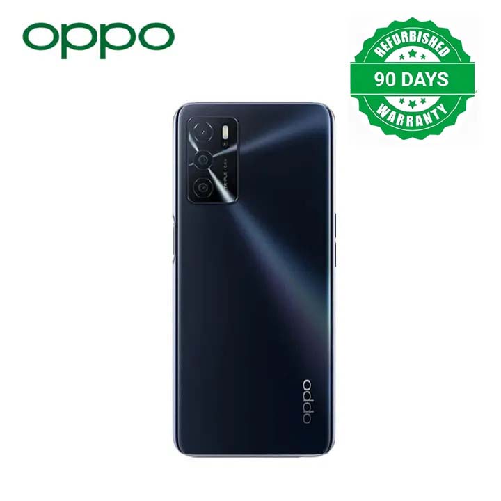 Refurbished OPPO A16 64GB+4GB 6.52" 13MP Camera 5000mAh Side Fingerprint Unlock Android 11 2G/3G/4G LTE Dual SIM Smart Phones(Device Only, No Original Accessories!)