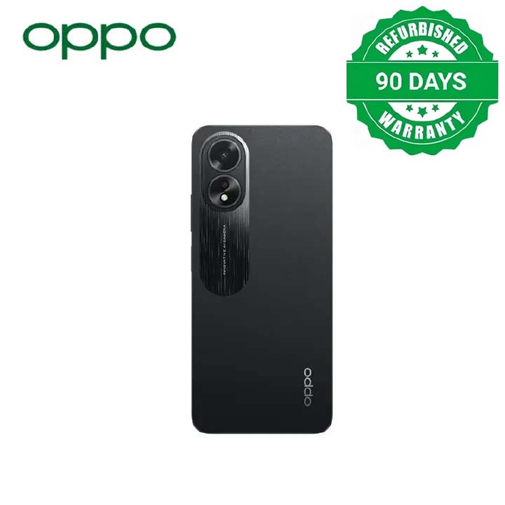 Refurbished OPPO A38 128GB+4GB 50MP AI Camera 6.56" 90Hz Sunlight Display 33W 5000 mAh Type-C Charge Android 13 4G Dual Sim Smart Phones(Device Only, No Original Accessories!)