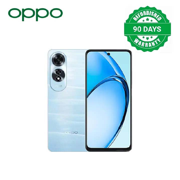 Refurbished OPPO A60 8GB RAM+256GB ROM 6.67" 90Hz 50MP Snapdragon 680 Android 14 Dual Stereo Speakers 45W 5000 mAh Smart Phones Side Fingerprint Unlock(Device Only, No Original Accessories!)