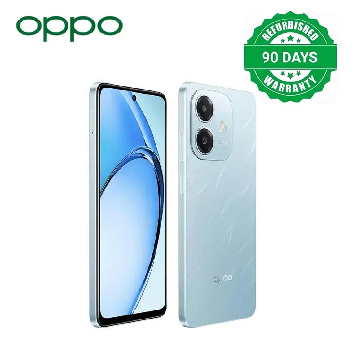 Refurbished OPPO A3x 4GB RAM+ 128GB ROM 6.67" 90Hz 8MP Dimensity 6300 Android 14 45W 5100 mAh Smart Phones Side Fingerprint and Facial Recognition Unlock(Device Only, No Original Accessories!)