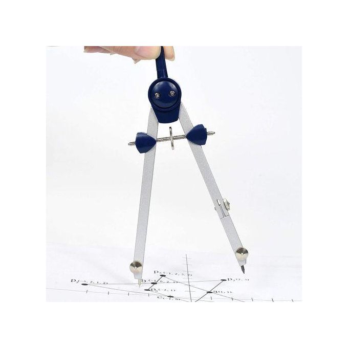 Technical Drawing Set, Mathematical & Engineering Geometry & Technical Drawing Compass Set, student stationery, school supplies, mathematical instruments,9 Piece Student Drawing & Drafting Set