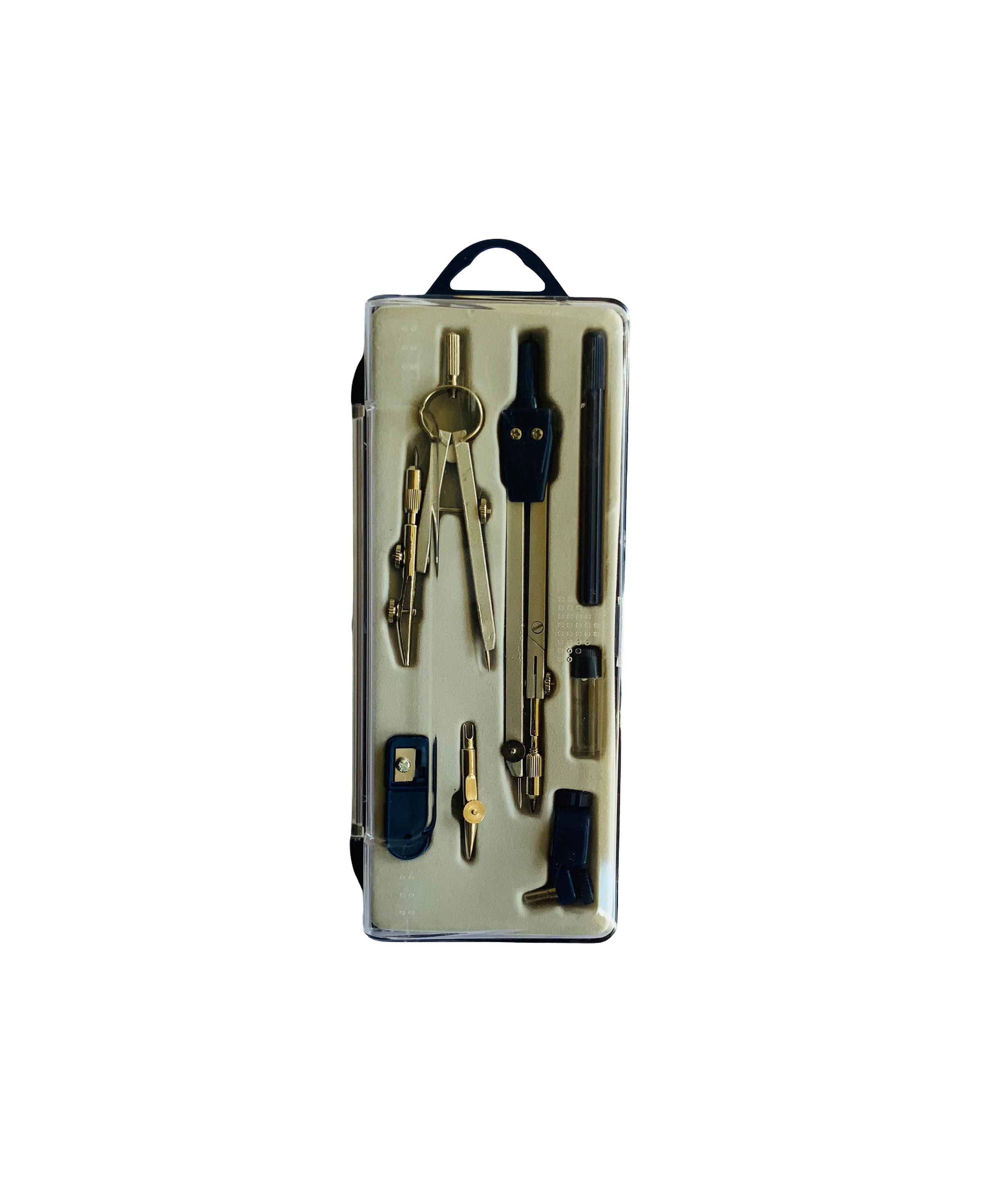 Technical Drawing Compass Set – 7 Piece Student Drawing & Drafting Kit with Case, Mathematical & Engineering Geometry Set