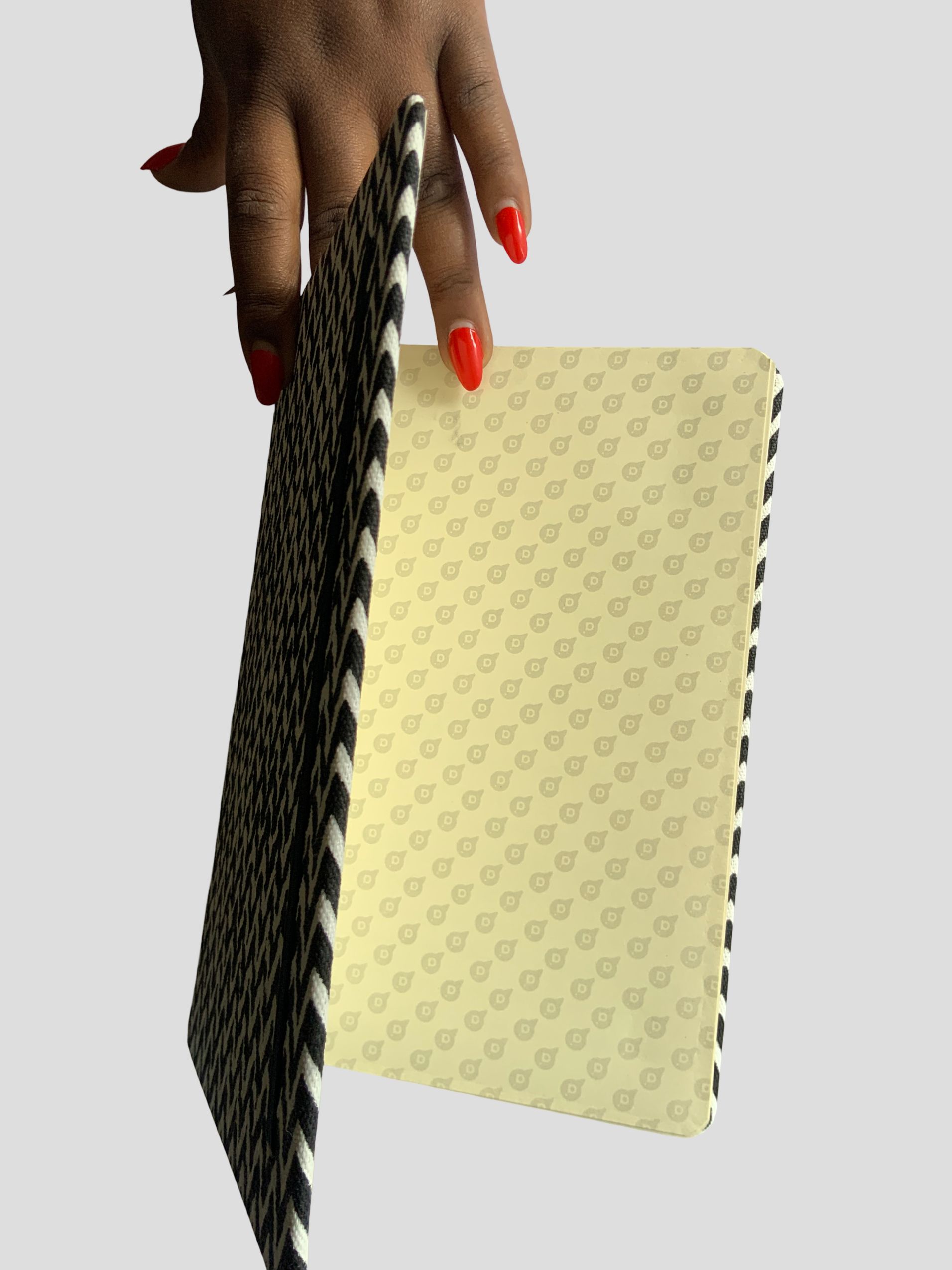 A5 160 pages Hard Cover Notebook, zigzag notebook, elastic band journal, lined pages, stylish notebook, school supplies, office notebook, gift notebook NOTEPADS