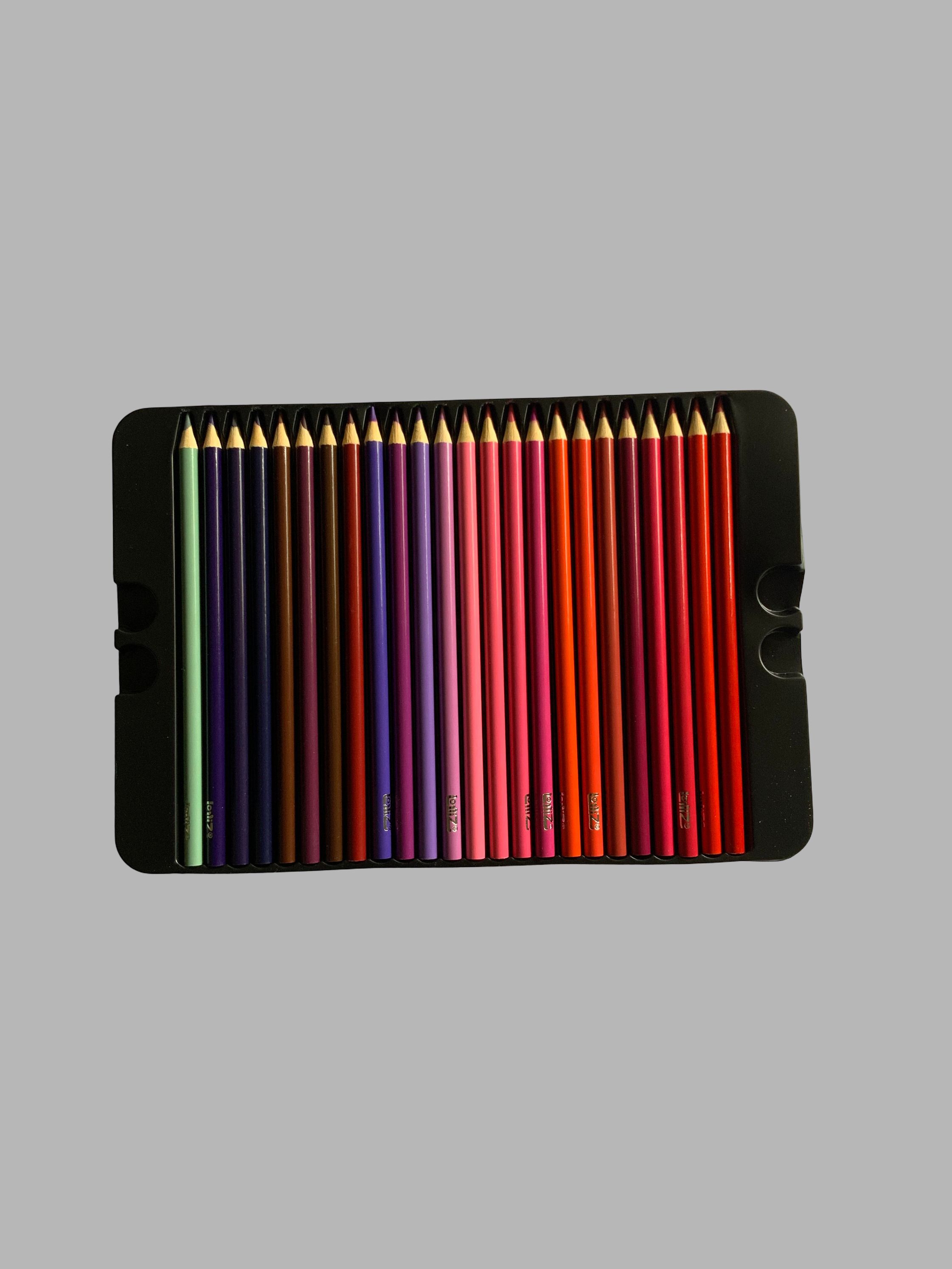 LolliZ 72 Colors Metal Box Professional Oil Colour Pencil Set Artist Painting Sketching Wood Color Pencil School Art Supplies
