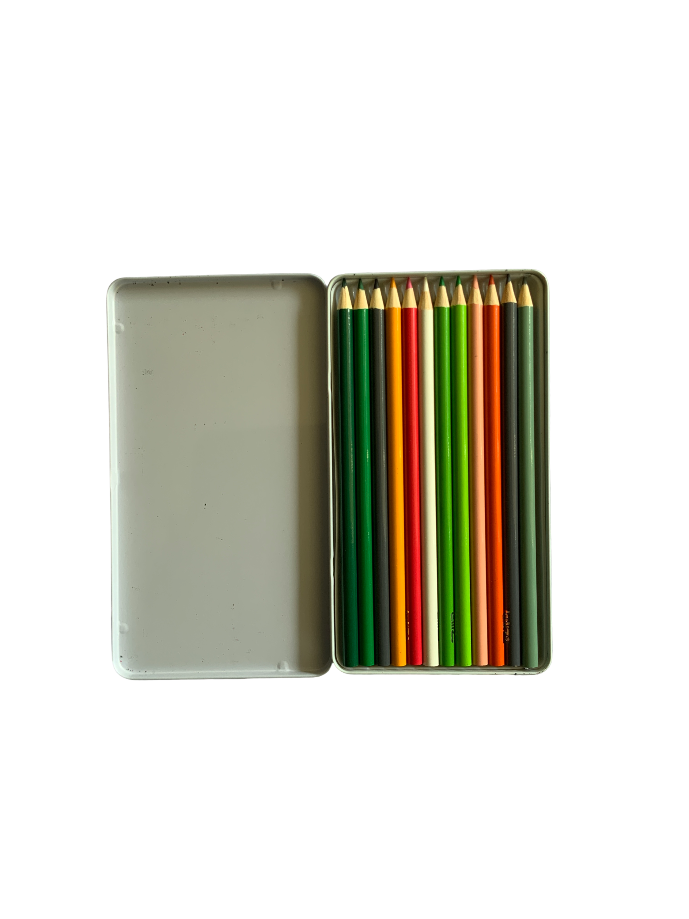 12-Color Premium Colored Pencil Set with Metal Tin Case – Vibrant Art Supplies for Students & Artists. SketchSet