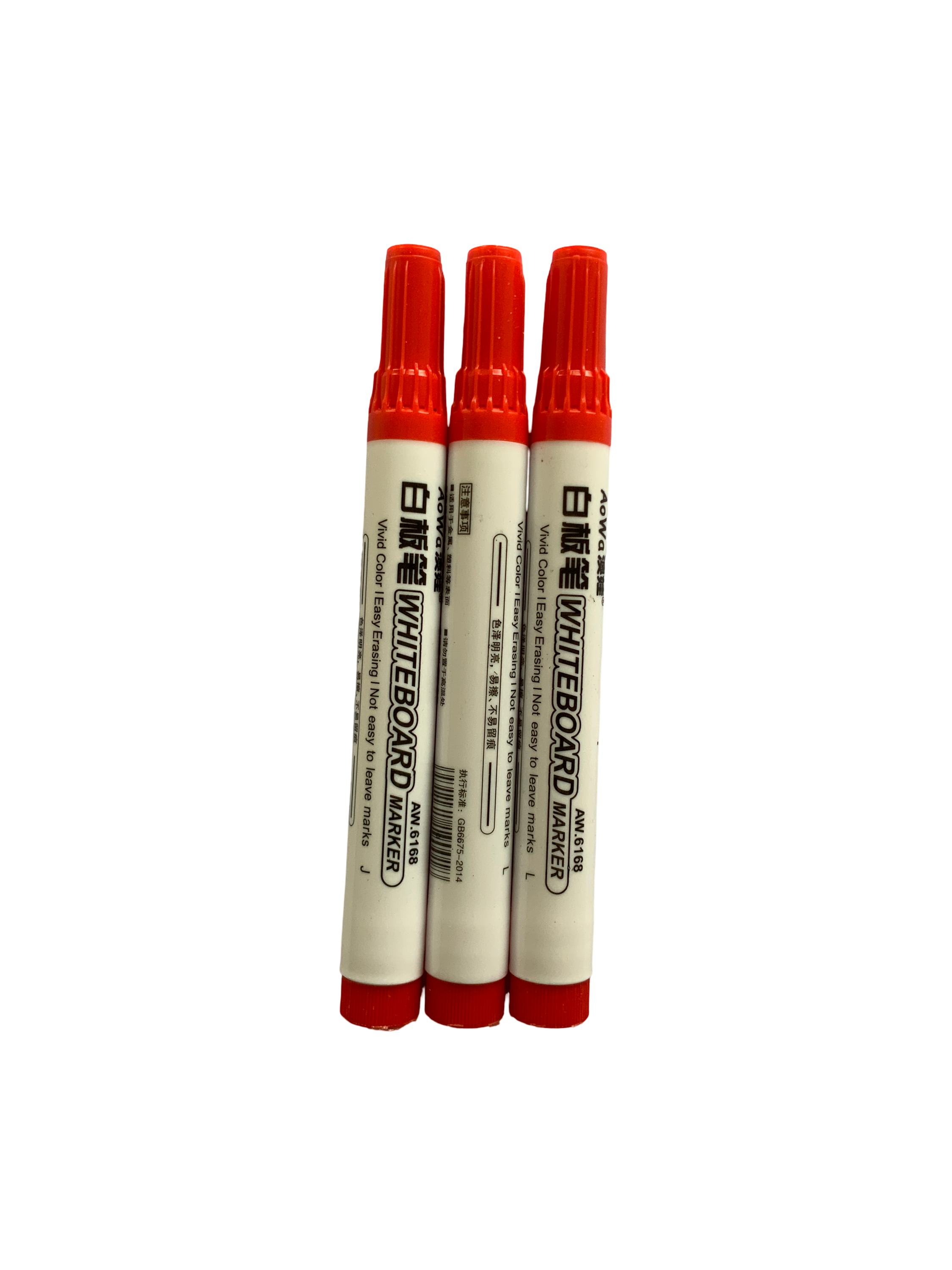 Aowa 6168 Whiteboard Marker Pen (Box of 10)  Dry Erase Marker Set  Refillable Whiteboard Markers Office & School Whiteboard Markers  (Red/Blue/Black)