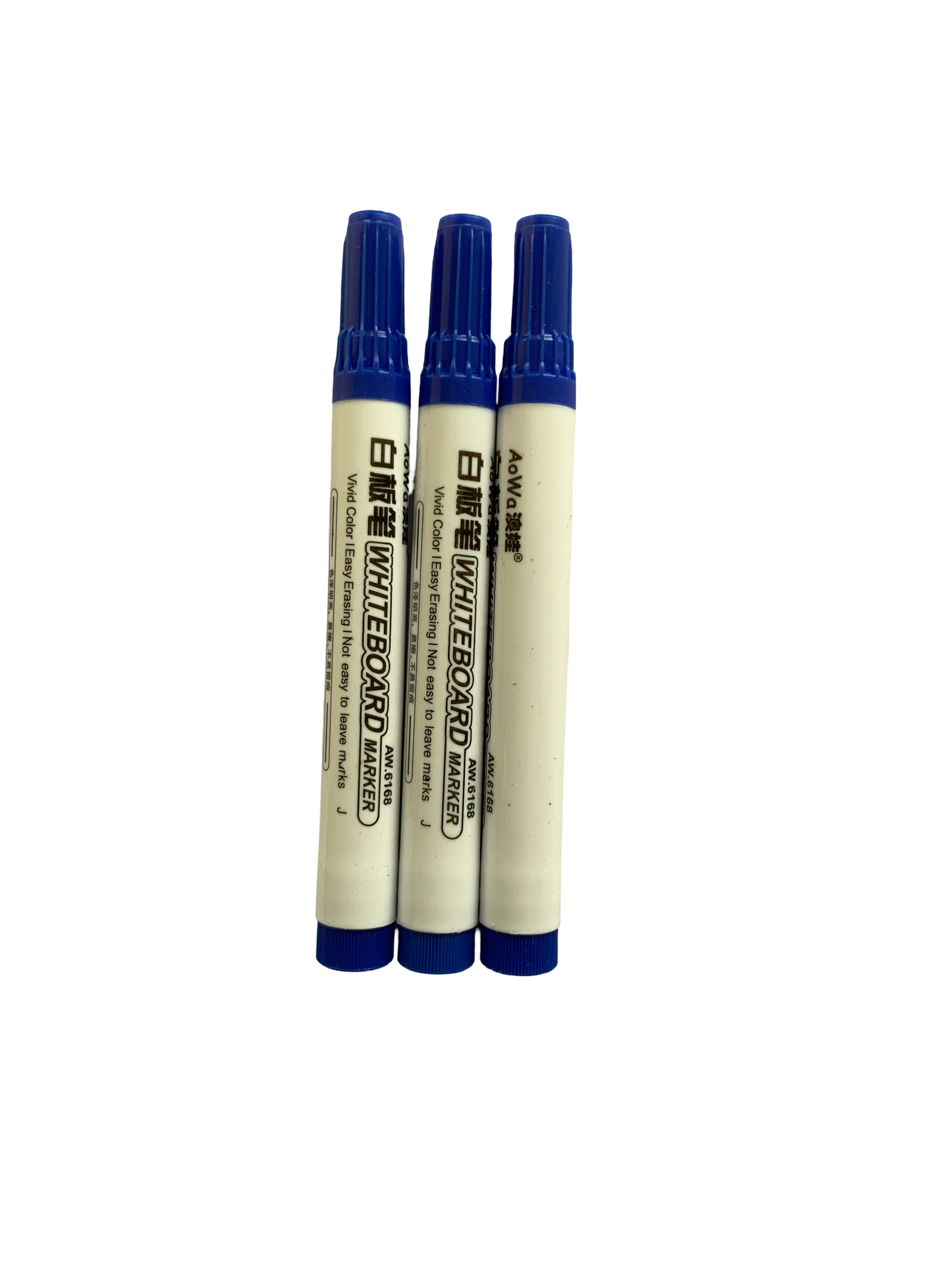 Aowa 6168 Whiteboard Marker Pen (Box of 10)  Dry Erase Marker Set  Refillable Whiteboard Markers Office & School Whiteboard Markers  (Red/Blue/Black)