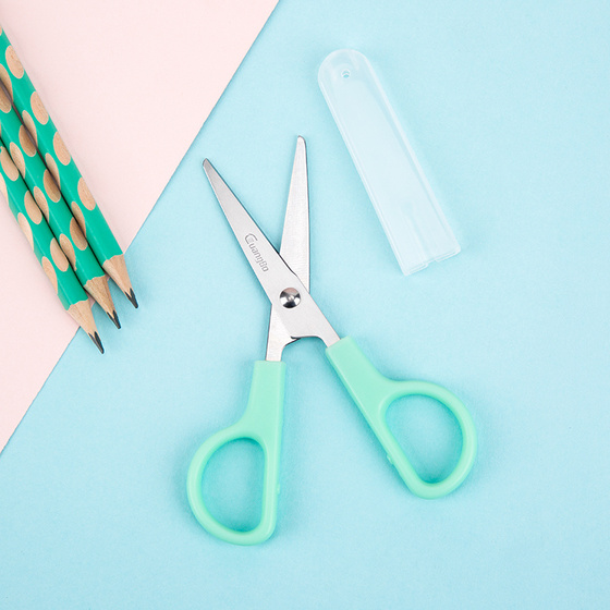 Guangbo H05000 Safety Scissors (130mm) Office Scissors Cutting Tool Stationery Scissors