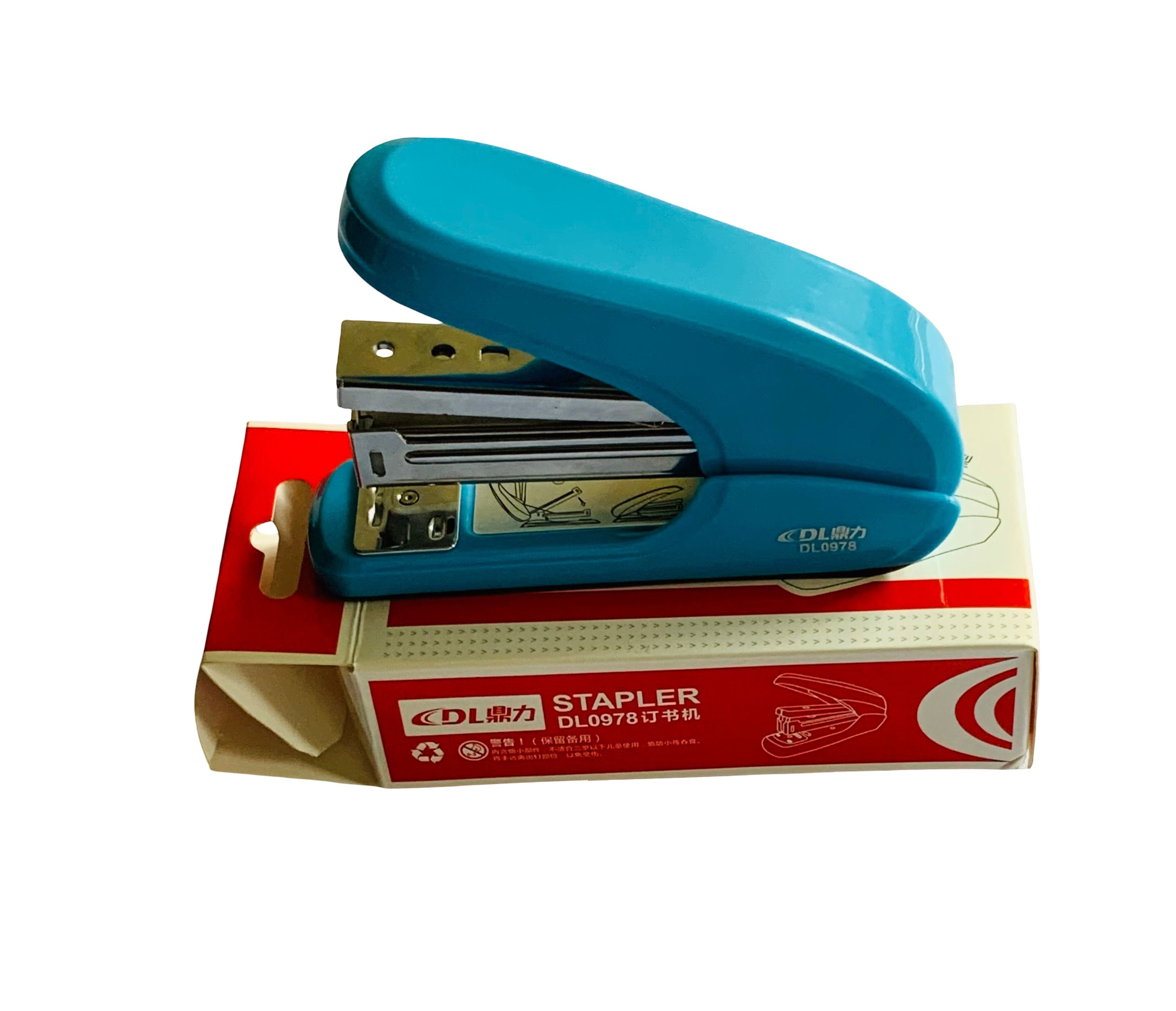 DL Stapler DL0978 Ergonomic Office Stapler 25 Sheets Desktop Stapler Compact Stapler for 24/6 & 26/6 Staples