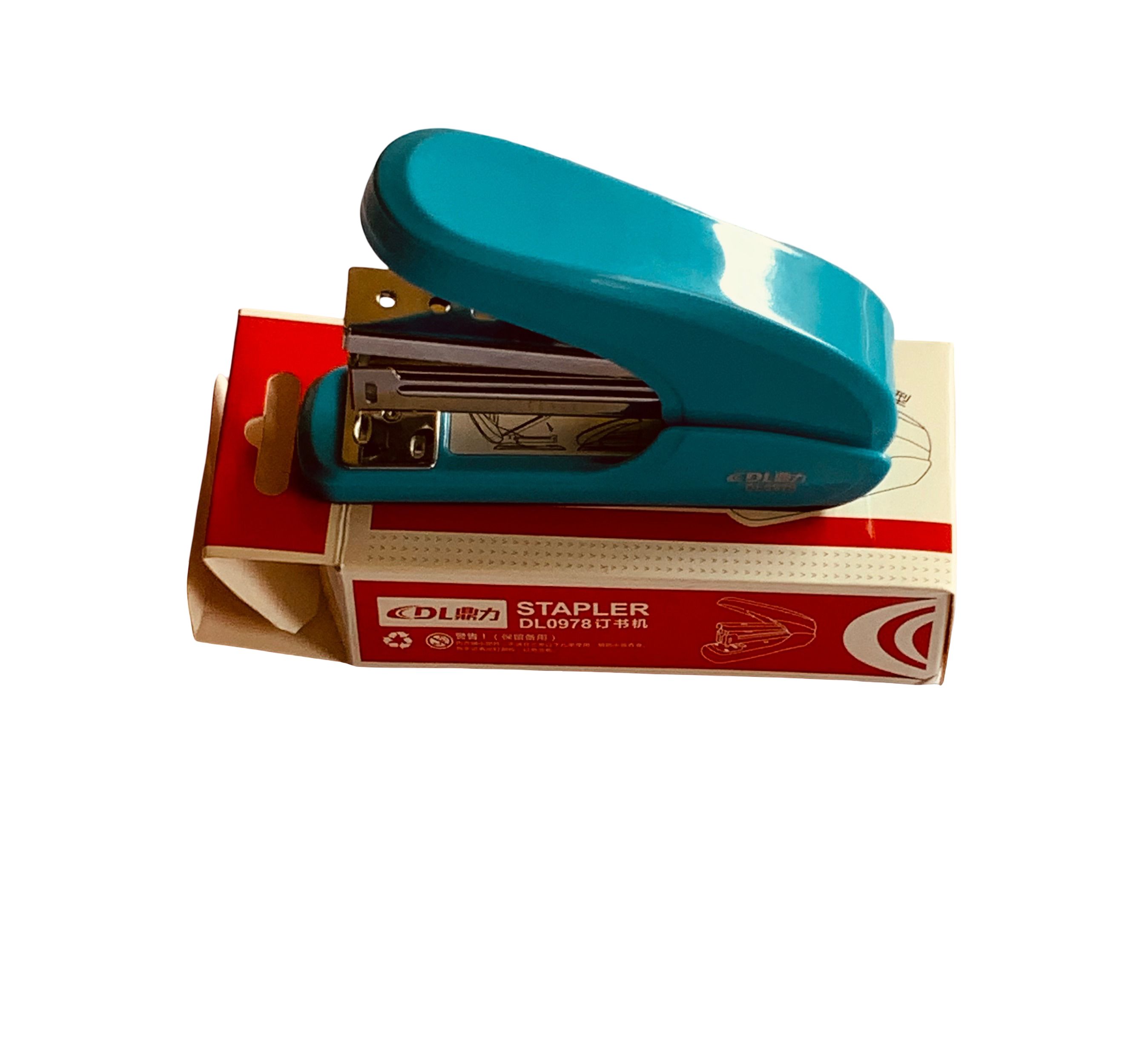 DL Stapler DL0978 Ergonomic Office Stapler 25 Sheets Desktop Stapler Compact Stapler for 24/6 & 26/6 Staples
